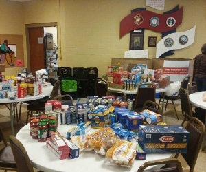 Foods on a table