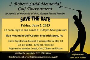 Save the Date for the J. Robert Ladd Memorial Golf Tournament